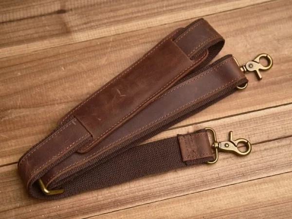 Weekender Travel Bag | Handmade Leather Duffle Bag - Image 14