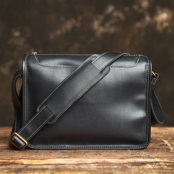 Handmade Leather Messenger Bag | Leather Shoulder Bag - Image 14