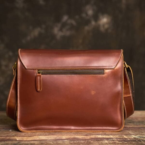 Men's Leather Messenger Bag |Leather Bags Supplier - Image 4