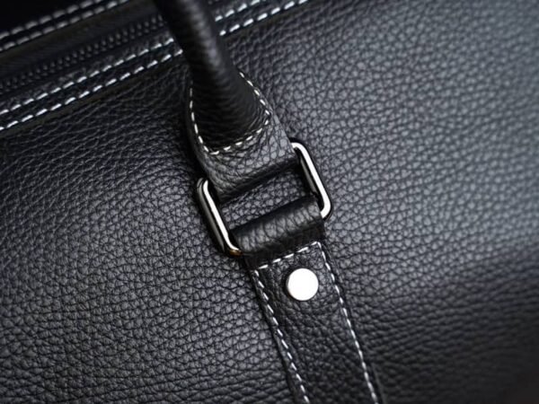 Leather Large Weekender Travel Bag | Leather Tote Bag Supplier - Image 17