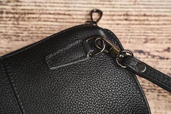Vintage Mini Leather Clutch bag | Handmade Leather Wallet Supplier - Image 10
