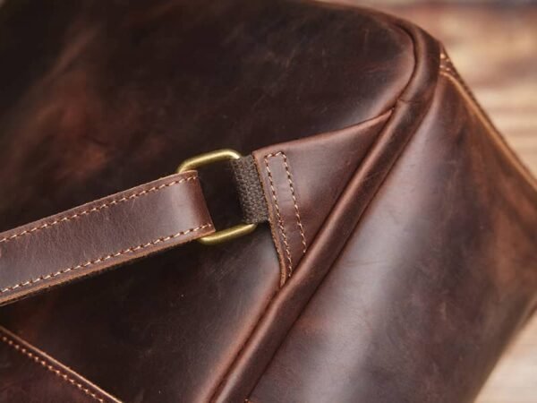 Handmade Men Leather Backpack | Vintage Classic Backpack - Image 16