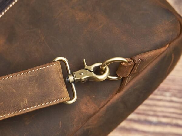 Leather Sling Bag | Leather Chest Bag (复制) - Image 12