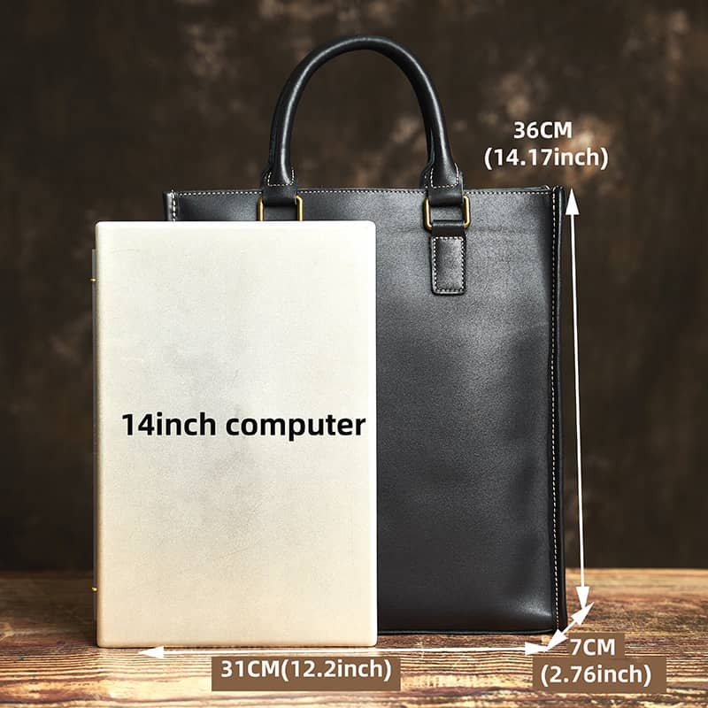 vintage leather handbag bag 7 5