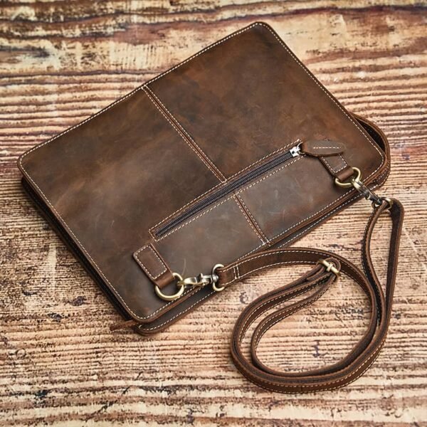 Ultra Slim Tablet Messenger Bag | Leather Bags Supplier - Image 4