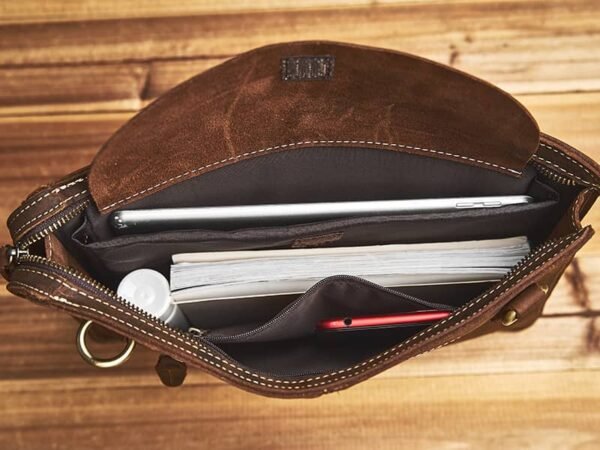 Ultra Slim Tablet Messenger Bag | Leather Bags Supplier - Image 14
