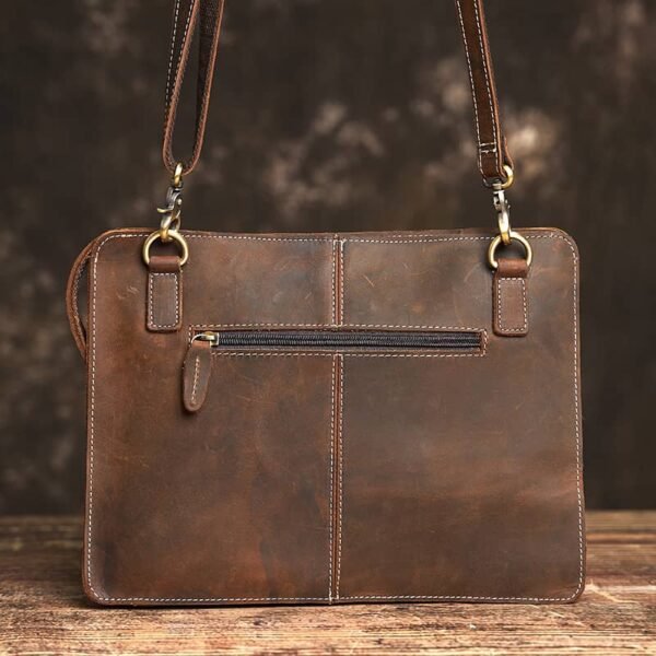 Ultra Slim Tablet Messenger Bag | Leather Bags Supplier - Image 5