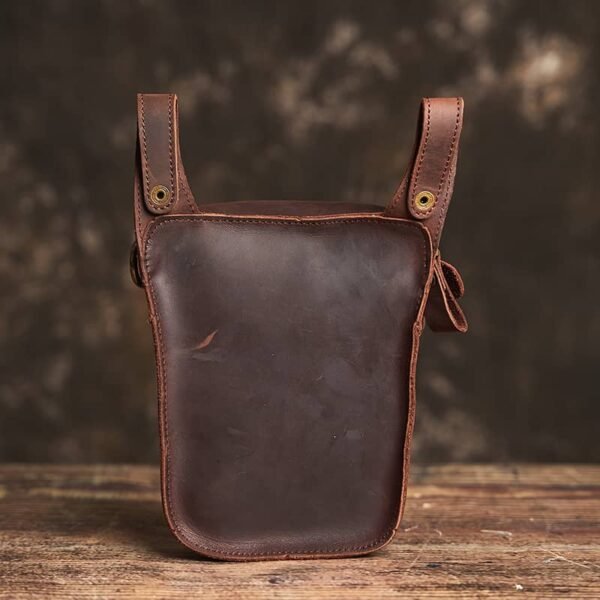 Vintage Large Leather Fanny Pack | Handmade Leather Waist Bag Wholesalers - Image 16