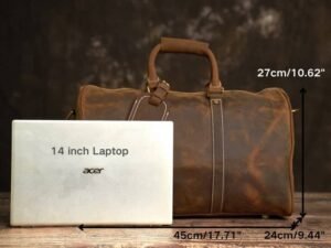 Vintage Leather Travel Bag