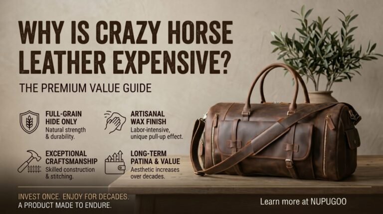 Why Is Crazy Horse Leather So Expensive? The Real Reasons Behind the Price
