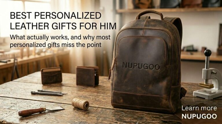 Best Personalized Leather Gifts for Him