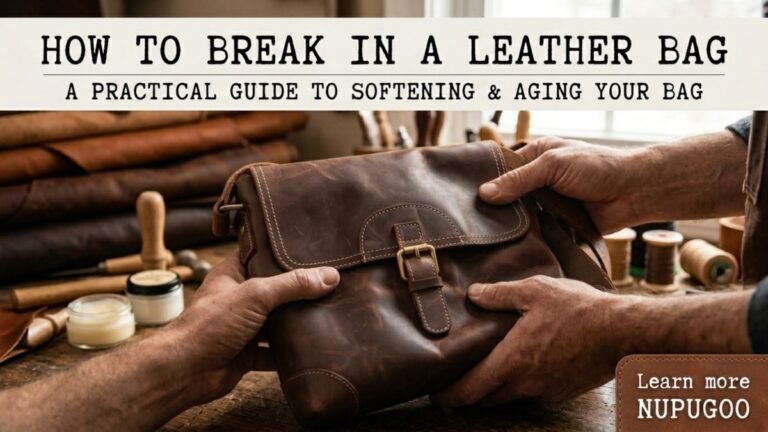 How to Break In a Leather Bag