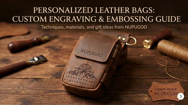 Personalized Leather Bags: Custom Engraving & Embossing Guide