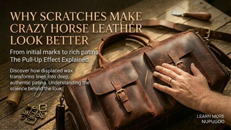 Why Scratches Make Crazy Horse Leather Look Better