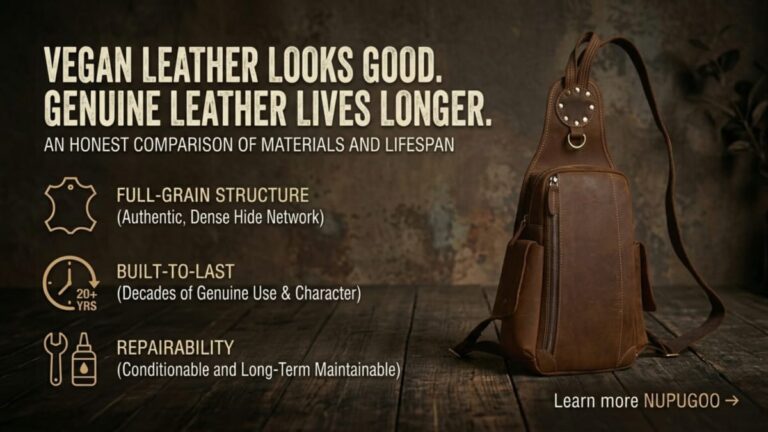 Vegan Leather vs Genuine Leather: The Honest Difference Explained